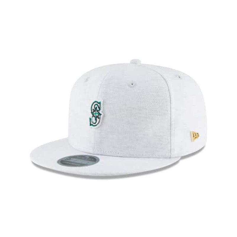 MLB Seattle Mariners Micro Stitch 9Fifty Snapback (VUC9911) - Grey New Era Caps